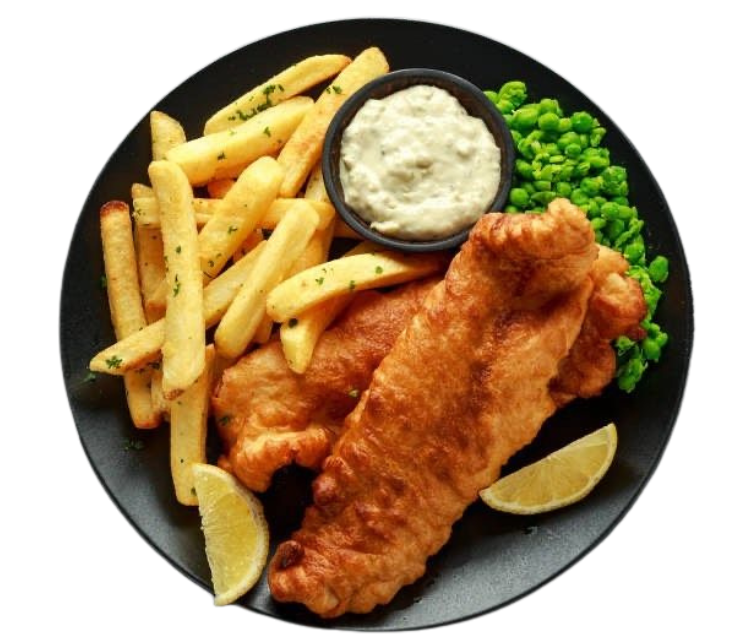 two-pieces of fried fish